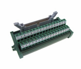 IDC34 34-Pin Connector Signals Breakout Module Screw terminals Panel Mount 42mm  