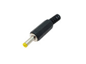 4.0mm x 1.7mm 4.0/1.7 DC Power Barrel Plug Free Hanging - Pack of 5  
