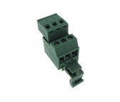 3-Pin 5.08mm Screw Terminal Block Plug Shrouded - Din Rail Mount Type  
