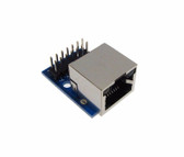 RJ45 Ethernet Connector Breakout Board w/ LED 0.1" (2.54mm) Male Header  