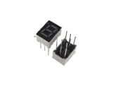 0.28" 1 Digit 7-Segment LED Display DIP common anode - Green - Pack of 2 