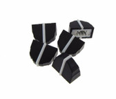 Knob Cap for 4mm shaft Slide Pot Potentiometer 11x7mm - Black - Pack of 5 