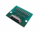 20P 20 Pins FPC to DIP Breakout Board 0.5mm pitch - Pack of 2 