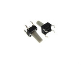 Copy of HQ 6*6*10mm Tactile PushButton Switch SPST - White - Pack of 50  