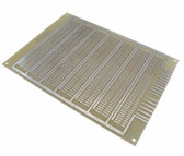 12x16cm Single Side Prototype Board Perforated 2.54mm Breadboard Power line 