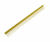 40 Pins 1x40P 2.54mm 0.1" Straight Male Header Right Angle - Yellow - Pack of 10 