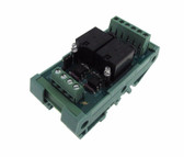 HQ 2 Channel 2CH 24VDC Relay Board PLC DIN Rail Mounting Dual LED - NPN/PNP 