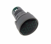 AC 60-500V Digital Voltage Meter Panel Mount M22 AD16-22DSV - Blue 