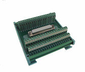 DB78 Female Signals Breakout Board Din Rail Mounting Header Screw terminals 