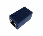 RJ45 Female to Female Adapter Inline Coupler Adapter Pin to Pin - Blue 