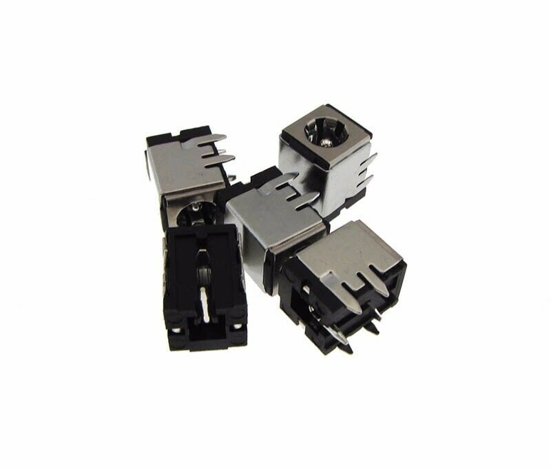 5.5mm x 2.1mm 5.5//2.1 DC Power Barrel Plug Jack w// Lock Cap Panel Mount