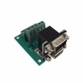 DB9 Male Female Signals Breakout Board Screw terminals vertical RA90 Dual GP 