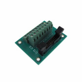 IDC16 16-Pin Shrouded Connector Signals Breakout Board Screw terminals GP 2.0P 
