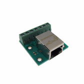 RJ45 Ethernet Connector Breakout Board Module w/ Transformer 13F-60FGYDPNW2NL 