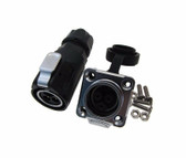 HQ 3 Contacts 3-Pin Aviation Plug Connector Panel Mount LP16 IP67 Waterproof 