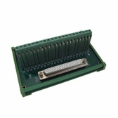 DB62 Female Signals Breakout Board Module Screw terminals 180 Din Rail Mount 