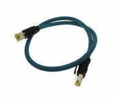 RJ45 8P8C Profinet EtherCat industry Communication Cable PLC Gold plated - 0.5m 