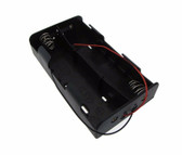 4*D Size Non-Rechargeable/Rechargeable Battery Holder Wire Leads 2x2 