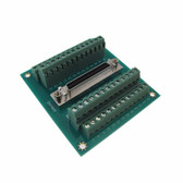50-Pin SCSI DB50 Female Signals Breakout Board Module Compact Size servo drive 