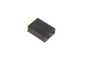 2 POS 2.54mm Female Socket Header Connector Through Hole - Pack of 50  
