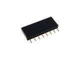 8 POS 2.54mm Female Socket Header Connector Through Hole - Pack of 20  