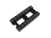 2x7P 14-Pin Round DIP Socket For DIP14 Package - Pack of 5  