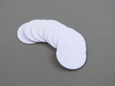 25mm White Disk 13.56MHz RFID IC Contactless Tag - MF1 - Pack of 5  