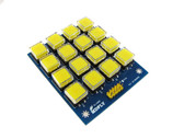4x4 Keypad with Yellow Cap 12x12mm pushbutton  