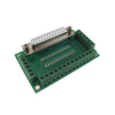 DB25 Female Signals Breakout Board 180
