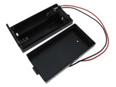2xAA Size Battery Holder w/ Switch Wire Leads