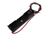 1*AAA Size Non-Rechargeable/Rechargeable Battery Holder Wire Leads - Pack of 2  