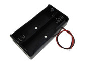 2x18650 Li-ion Rechargeable Battery Holder Wire Leads