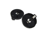 HQ CR2330 Coin Cell Battery Holder PC Pin Black - Pack 