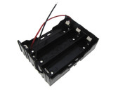 3*18650 Li-ion Rechargeable Battery Holder Wire Leads EH  