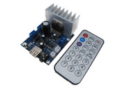 USB Flash Drive MP3 WAV Player Board w/ Remote control 15W Amplifer TDA7297  