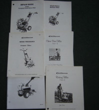Gilson tiller parts diagram