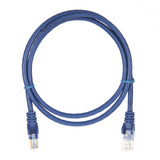 1m RJ45 Cat5e Cable Blue Snagless