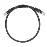 0.5m RJ45 Cat5e Cable Black