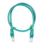 0.5m RJ45 Cat6 Cable Green Snagless