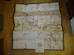 1905 Mining Claim District Map & Index San Juans Ouray