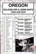Gold Gem Maps Mining Geology Mining Districts Oregon