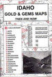 Gold Gem Maps Mining Geology Mining Districts Idaho