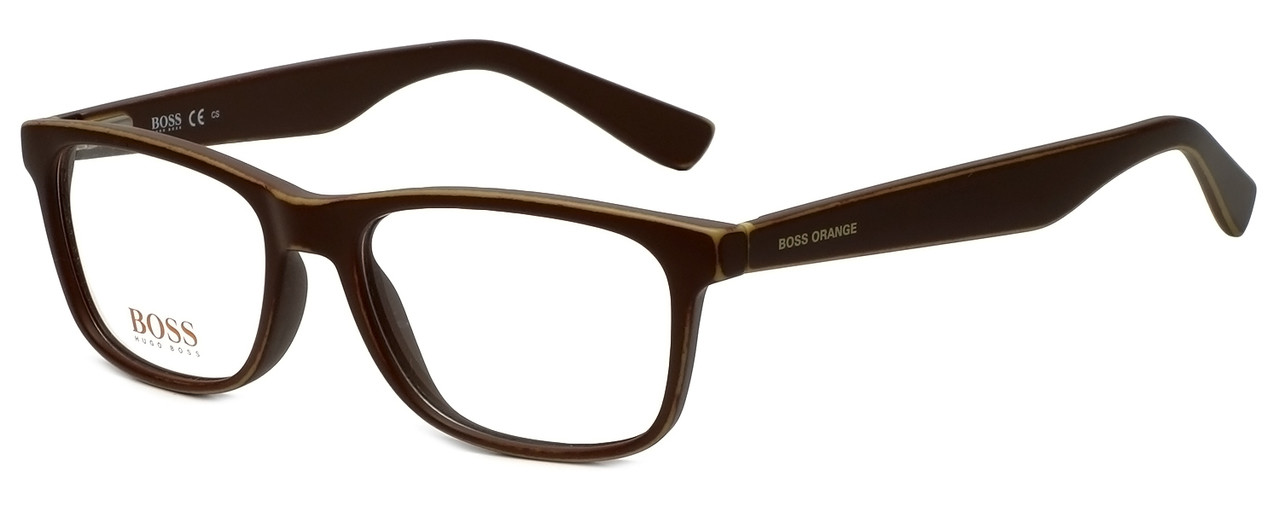 Hugo Boss Designer Reading Glasses BO02179FU in Distressed Brown 52mm