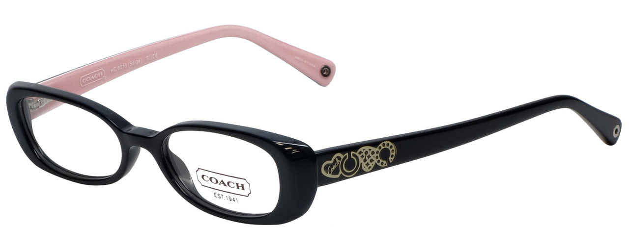 Coach Designer Eyeglasses Hc6016 5053 46 In Black 46mm Progressive