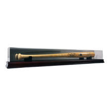Deluxe Acrylic Wood Base Baseball Bat Display Case - OUT OF STOCK