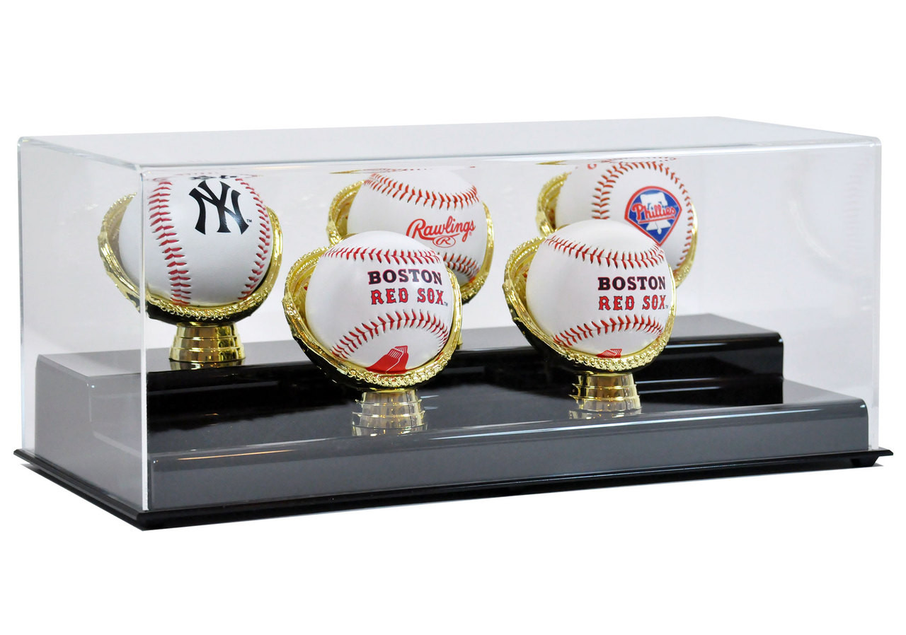Gold Glove ボールディスプレイ ホルダーケース Gold Glove Single Baseball Holder Display Deluxe Acrylic Clear