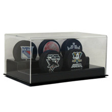 Acrylic Five Hockey Puck Display Case - OUT OF STOCK