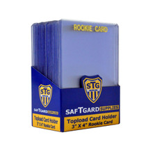 3 X 4 Premium Toploader - Rookie Gold (25 per pack) - OUT OF STOCK