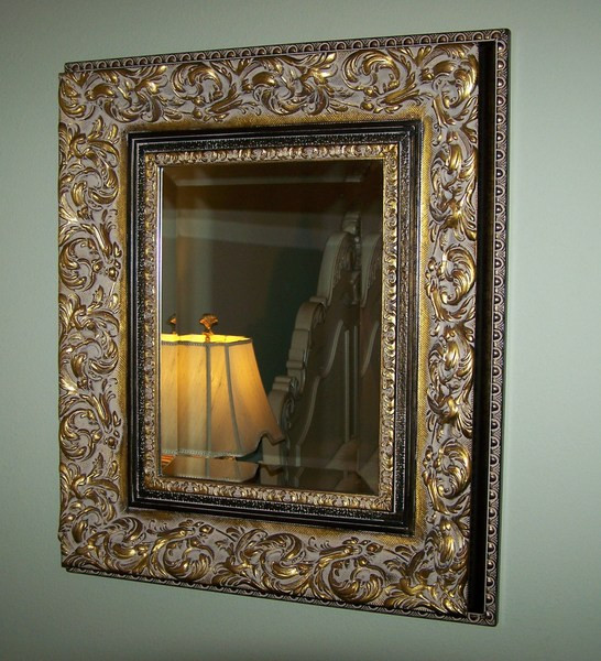 French Renaissance Louis Treize Flourish Traditional Drama Bevel