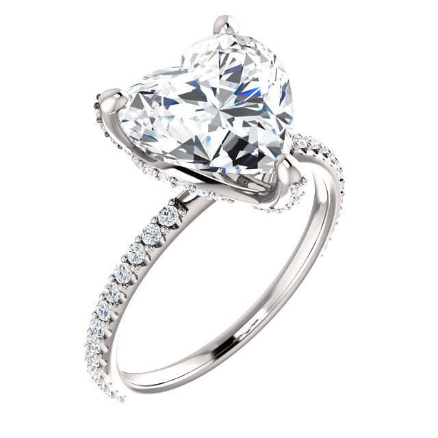 green and benz engagement rings